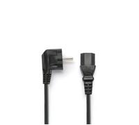 Câble alimentation CEE7/C13 - HEDEN - 1.5M - Noir - 1 unité - En sachet