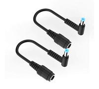 Câble Alimentation électrique pour HP,7.4x5.0 mm à 4.5x3.0mm Bouchon Câble Adaptateur/convertisseur pour HP Stream Spectre Pavilion Envy EliteBook Split Chromebook EliteBook Folio 1040 G1 (2 pièces)