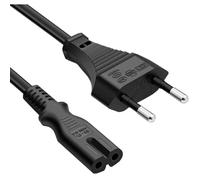 Cable Alimentation Euro 2 Meters CEE 7-16 Schuko vers IEC C7 Figure 8 2 Pin Broches AC Power Cable pour tophones radios [47]
