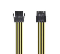 Câble alimentation microprocesseur aisens a131-0419/ molex -4+4 broches mâle - molex 8 broches femelle/ 30cm