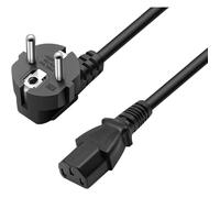 Cable Alimentation PC TV, Télé Cordon Electrique Eecteur pour Samsung LCD, Dalimentation Ecran pour Panasonic LG Benq, Prise Angulai