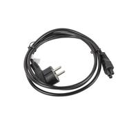 Lanberg Câble d'alimentation CA de C5CA-11CC 0018 BK Prise Schuko vers IEC320 C5 femelle Noir 1,8 m