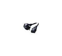 Generique Câble d'alimentation secteur – Compatible PC/Mac – pour imprimante, fax, scanner – Noir