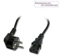 Câble Alimentation Secteur Pc Mac Ecran Imprimante Fax Scanner Cordon Noir Noir G