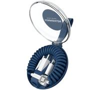 Câble All-in-One USB A / microUSB & USB C & Lightning 2.4A 50cm MFI FastCharge 12W Bleu Allroundo®