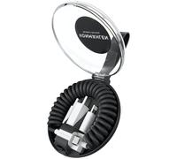 Câble All-in-One USB A / microUSB & USB C & Lightning 2.4A 50cm MFI FastCharge 12W Noir Allroundo®