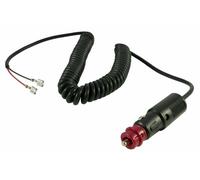 Câble Allume-Cigare Fil à Ressort 45CM Estenibile Avec Switch Rotation de Phare
