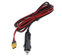 Câble Allume-Cigare vers XT60 6,5 Pieds 2M Allume-Cigare Mâle vers XT60 Femelle Câble Brancher et Utiliser Prise Allume-Cigare Rallonge 18AWG