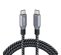 Anker Prime Câble USB-C vers USB-C, 240W avec recharge rapide USB 2.0, en nylon tressé upcyclé haute durabilité et compatible iPhone 16/16 Pro/16 Pro Max/16 Plus, MacBook, iPad, Galaxy S24 - 0,9 m