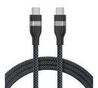 Câble Anker USB-C vers USB-C (240 W, upcy t tressé) 180 cm / Noir