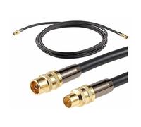 Câble antenne coaxial HDTV Premium 105 dB - 3 m - AUVISIO - Noir - France - Neuf - 2 ans