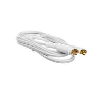 Câble antenne satellite plat F 2,5 m blanc 67288