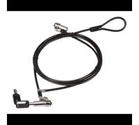 Câble antivol Conceptronic CUSTODIO02BNTM pour ordinateur portable 1,8m diamètre 4,5mm serrure 2 clés noir