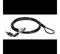 Câble antivol Conceptronic CUSTODIO02BSM pour ordinateur portable 1,8m diamètre 4,5mm avec serrure à 2 clés noir