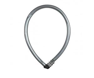 Câble antivol de vélo à spiral - à combinaison - 6/55 cm - type 1100 - gris ABUS