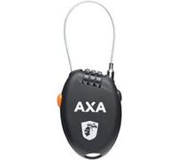 AXA-BASTA Corde Schloß Roll, 59850095sc, adulte mixte, Noir/Orange, 60 x 10 x 10 cm