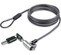 Câble Antivol Pc De 2M - Câble De Verrouillage Compatible Nano-Slot Pour Ordinateur Portable, Pour Elitebook/Lenovox1/2-1 - Câble De Sécurité En Acier (Nanok-Laptop-Lock)[POR5244986]