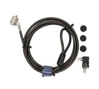 Câble antivol pour ordinateur portable avec 2 clés, longueur réglable, flexibilité, prévention du vol, verrouillage de sécurité pour ordinateur portable, trous de verrouillage Nano 6x2,5 mm