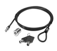 Câble antivol pour station d'accueil avec clé maîtresse