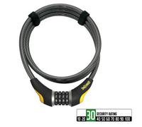 Cable antivol pour vélo avec code à chiffre Akita 8042 Onguard
