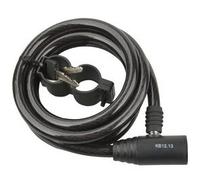 Câble antivol pour vélo, longueur: 1.800 mm, noir