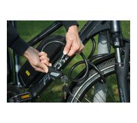 Câble antivol pour vélo, longueur: 1.800 mm, noir