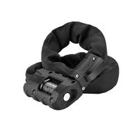 Câble antivol pour vélo, robuste, 0,9 m, accessoire de vélo antivol - Pour trajets en ville, montagne, voyage, extérieur, école, skateboard, porte, portail, porte-bagages