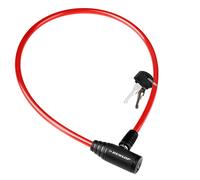 Câble Antivol pour Vélo Serrure à Clé Sécurité Optimal Dunlop Rouge Rouge G