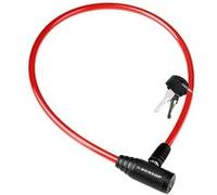 Câble Antivol pour Vélo Serrure à Clé Sécurité Optimal Dunlop Rouge Rouge G