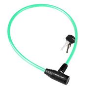 Câble Antivol pour Vélo Serrure à Clé Sécurité Optimal Dunlop Vert / Noir Noir G