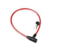 Câble Antivol Pour Vélo Serrure À Clé Sécurité Optimal Dunlop Rouge