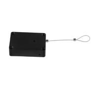 Câble Antivol Rétractable Acier Inoxydable Noir pour Outils | Télécommandes et Appareils de Démonstration, Stockage sans Nœuds, Usage Bureau ou Industriel