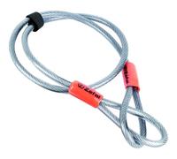 Zéfal Câble antivol K-Traz – Complément antivol 2 boucles 120/220 cm, Noir