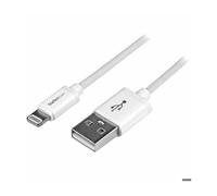StarTech.com Câble Apple Lightning vers USB pour iPhone, iPod, iPad - 1 m Blanc