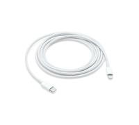 Câble Apple MW2R3ZM/A 2m Blanc, Connecteurs USB-C vers Lightning (Mâle/Mâle), Compatible iPhone/iPad/iPod, Pays d'origine Chine/Thaïlande