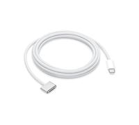 Câble Apple MW613ZM/A 2m USB-C vers MagSafe 3, Connecteurs Mâles, Charge Rapide, Argent, Compatible MacBook Pro/Air (Voir Liste Complète)