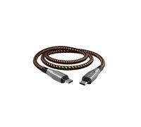 Câble Armoured Pro 240W USB-C vers USB-C Kevlar 1m Noir