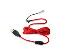 Glorious PC Gaming Race Compatible Ascended Cable V2 - Crimson Red