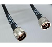 Cable Assemblies Now Inc - Times Microwave LMR-400 Câble coaxial RF à très faible perte - N-mâle vers N-mâle - 7,6 m - pour radio Ham/CB, radios WiFi, appareils LAN sans fil, radios bidirectionnelles