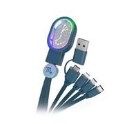 Câble astro 4en1 - design lumineux scorpion - mob
