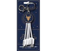Câble Astrologie USB A+C / microUSB & USB C & Lightning 2A 15cm Format Porte-clés Capricorne Yello Koko