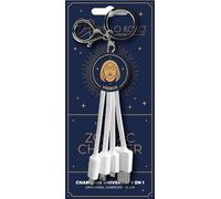 Câble Astrologie USB C / microUSB & USB C & Lightning 2A 15cm Format Porte-clés Vierge Yello Koko