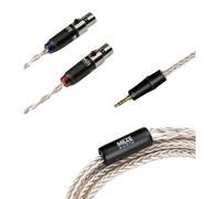 Câble asymétrique Meze audio mini XLR a 3,5 mm Argent