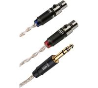 Meze Câble Asymétrique jack 6,35 mm vers mini-XLR Plaqué Argent de 2,5 m