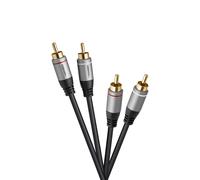Câble audio 2x RCA celexon PRO 1 m
