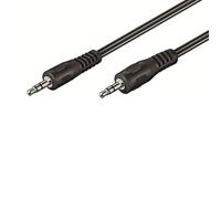 Câble audio 3,5mm - EWENT - EW-220101-050-N-P - 5 m - Mâle/Mâle - Noir