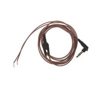 Câble Audio à 3 pôles, 3.5mm, OFC Core, Jack, fil de Maintenance pour écouteurs, à monter soi-même