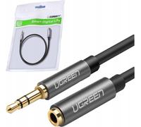 Câble Audio Aux Extender Ugreen Av118 Jack 3.5 Mm, 1M (Noir)