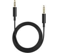 Câble Audio Auxiliaire 3,5 Mm Pour Casques Gaming, Longueur 2 M, Compatible Avec Pour Astro A10, A40, A30, Pour Xbox One, Pour Playstation, Pour Ps4, Pc, Smartphone, Noir
