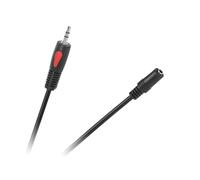 Câble audio auxiliaire 3 m Minijack 3,5 mm, solide Eco-Line